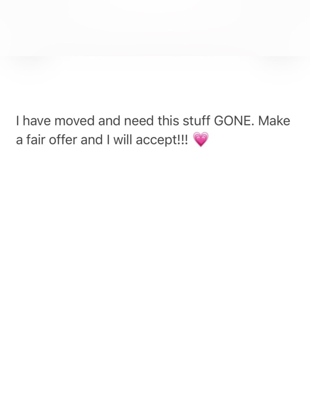 CLOSET BLOWOUT SALE